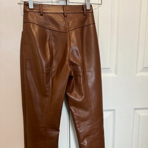 Wilfred Rebel Pant High- waisted Vegan Leather pants - Picture 2 of 4